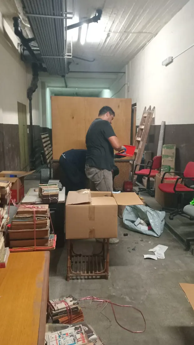Embalaje en depósito
